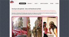 Desktop Screenshot of dancediscover.com