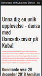 Mobile Screenshot of dancediscover.com